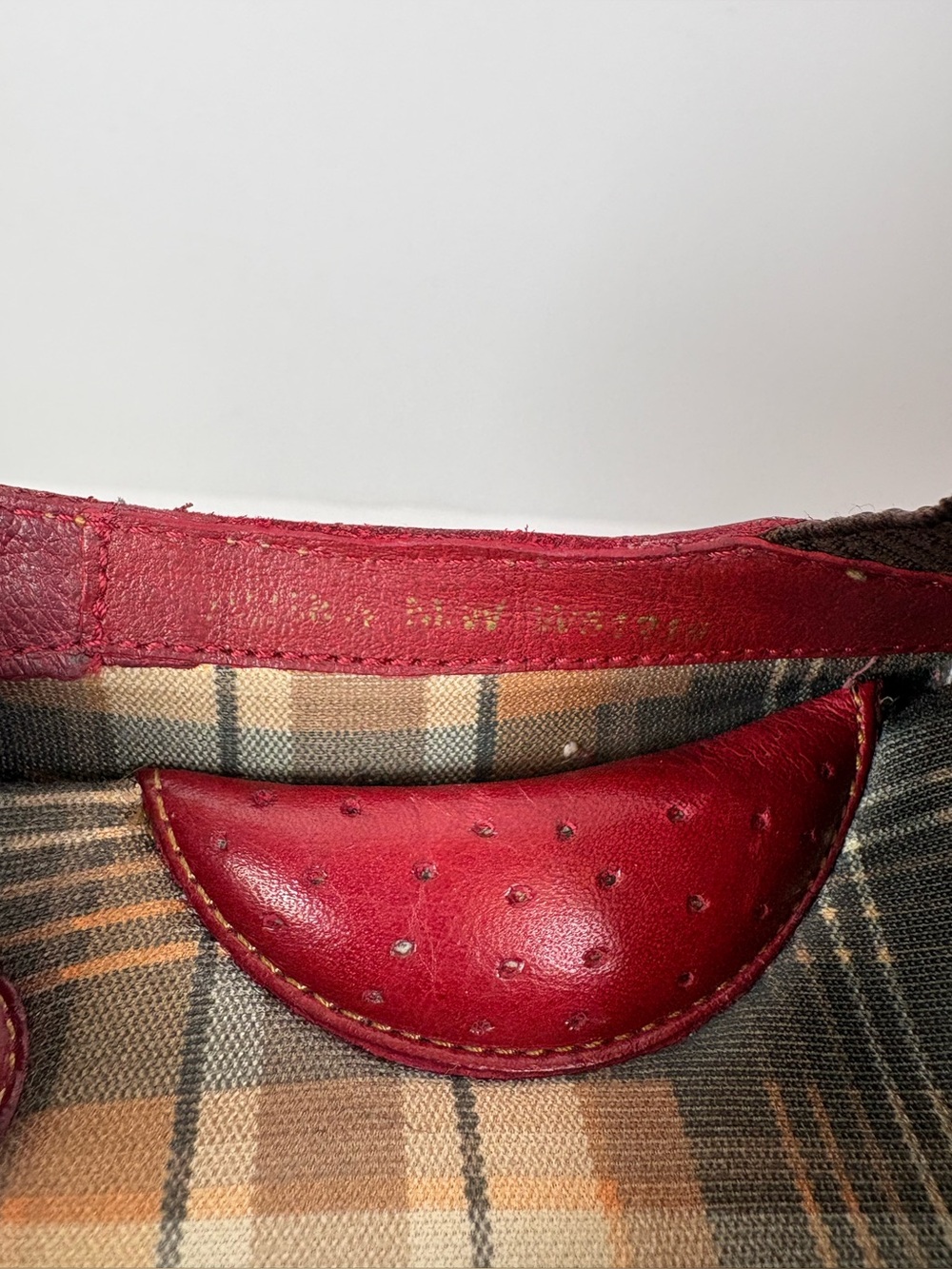 Born Red Leather Slip On Loafers Women's Sz 7.5 Shoes - Picture 10 of 16